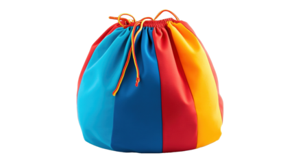 Vibrant fabric storage bags with drawstring home organization colorful storage solutions indoor space creative design
