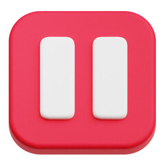 app user interface 3d icon isolated on the transparent background