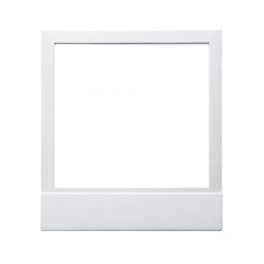 white photo frame