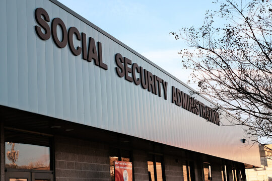 Exterior of a Social Security Administration Field Office