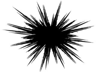 筆で描いたようなベタフラッシュの背景素材、吹き出し