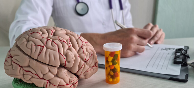 Neurologist writes prescription for neuropsychiatric pills