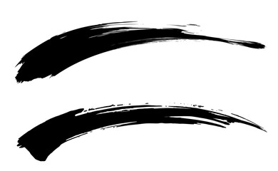 筆で描いたような躍動感のある線