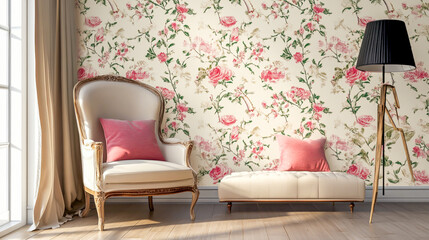 Retro-Inspired Vintage Wallpaper Classic Designs for Timeless Interiors