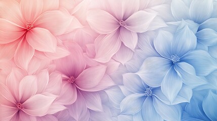 Pastel Flower Background Bloom.