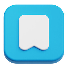 Obraz premium app user interface 3d icon isolated on the transparent background