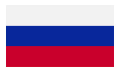 The National flag of Russia