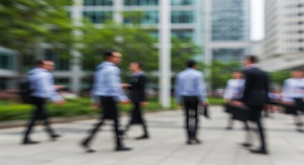Group in Urban Setting for City Life