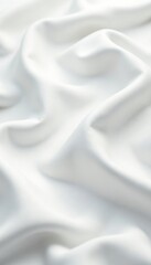 Smooth and delicate white fabric background with soft blurred texture,  calming,  backdrop
