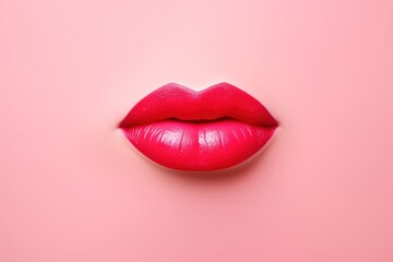 Lips with beard cosmetics lipstick perfection.