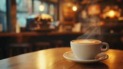 coffee in cafe