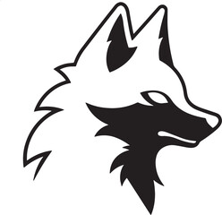 wolf head icon