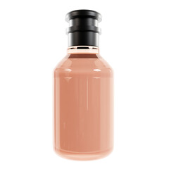 Modern Skincare Bottle Design png transparent background.