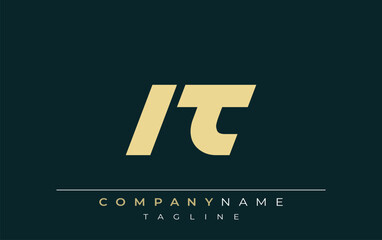 LT Sleek Geometric Logo Design. Neutral colors and minimalist style create a professional and contemporary impression, suitable for branding and corporate identity.