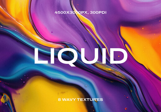 Liquid Textures With Generative AI