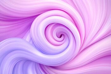 Abstract swirling pastel pink and purple fluid