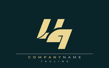 VQ Sleek Geometric Logo Design. Neutral colors and minimalist style create a professional and contemporary impression, suitable for branding and corporate identity.