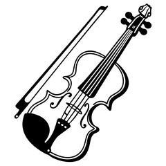 violin and bow © Georgi