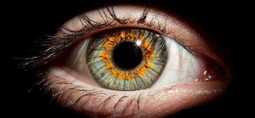 Fototapeta premium Detailed human eye close up