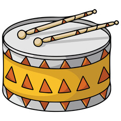 Drum toy with sticks