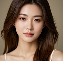 Portrait of a woman.	
