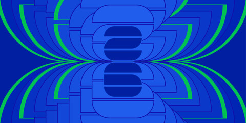 Soccer blue background, vector illustration