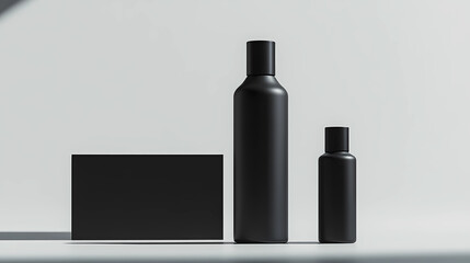 Obraz premium Clean and modern bottle mockup for professional presentations