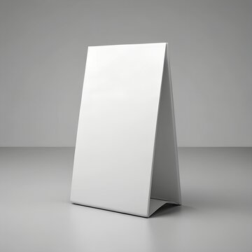 table tent paper mockup