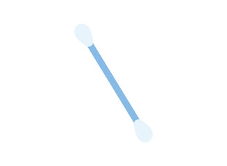 Illustration of an Hygiene COttonbudFlat Icon