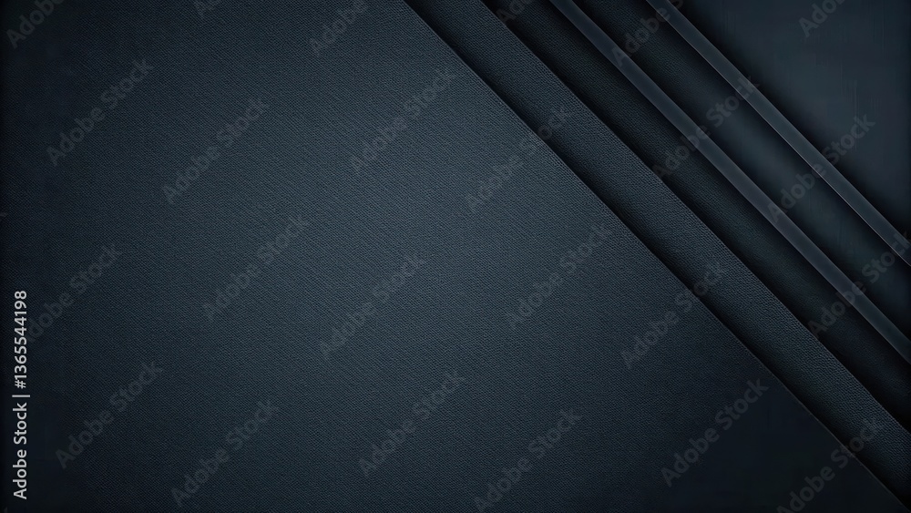Poster abstract dark paper background with shadow and lines. the composition creates a sense of depth and d