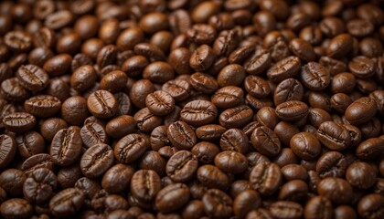 Fototapeta premium Rich Roasted Coffee Beans