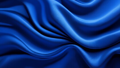 Fototapeta premium blue satin background