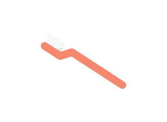 Illustration of an Hygiene Toothbrush Flat Icon