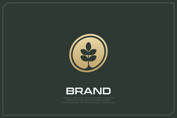 Nature Wellness Logo Gold