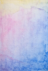 Obraz premium pastel sky, stars, pastel watercolor background, pastel color theme,