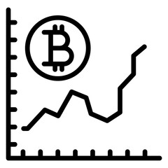 Fototapeta premium RSI (Relative Strength Index) Vector Line Icon Design