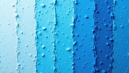 Close-up, textured blue crayon strokes on paper , illustration, mark