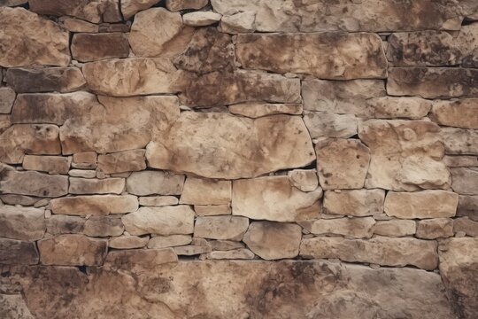brown stone wall texture - Powered by Adobe