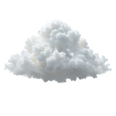 smoke  clouds on white background