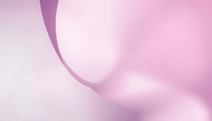 Abstract Pink and White Curves