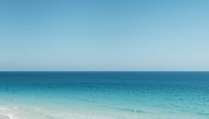 Obraz premium Relaxing seascape beach photography calm atmosphere panoramic view