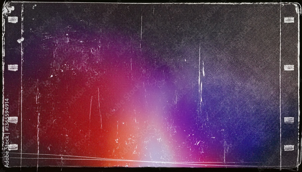 Poster grunge textured gradient background with vintage distressed effect, scratched surface and dark edges for retro design

