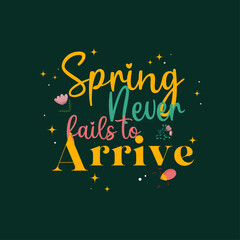 Natural T-Shirt Typography Design with Clean Layout