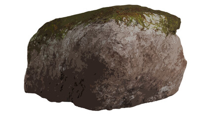 Mossy rock