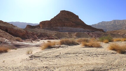 beautiful mountains nature reserves Timna.