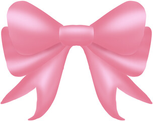 Pink Ribbon  Bow