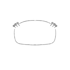 vector illustration of a blank note