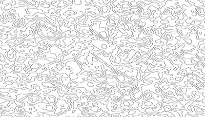 Black and white abstract contour pattern with lines effect. For sporty background and jersey design. Fully editable vector element. Vector Format Illustration. EPS10 