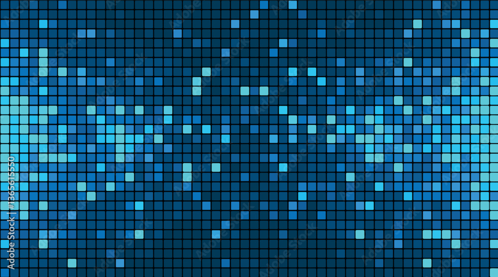 Poster realistic seamless abstract background of blue squares. abstract gradient background. web design bac