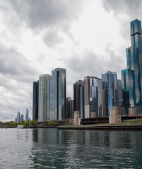 Fototapeta premium singapore city skyline